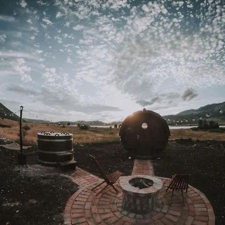 Kamp alanı Barrel Land Blidinje - Drvena Bacva Za Spavanje