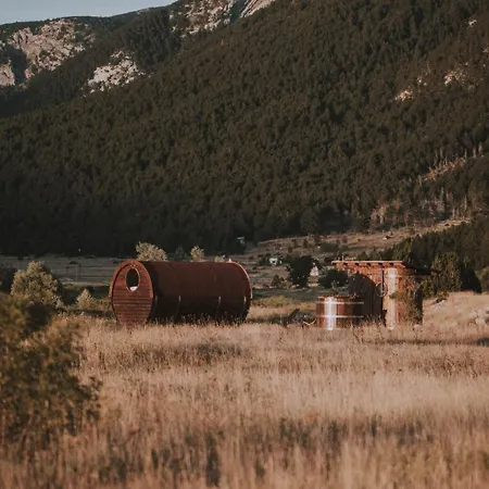 Barrel Land Blidinje - Drvena Bacva Za Spavanje Kemping Posušje