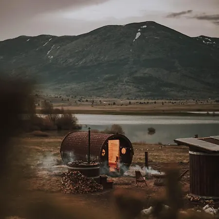 Kemping Barrel Land Blidinje - Drvena Bacva Za Spavanje Posušje